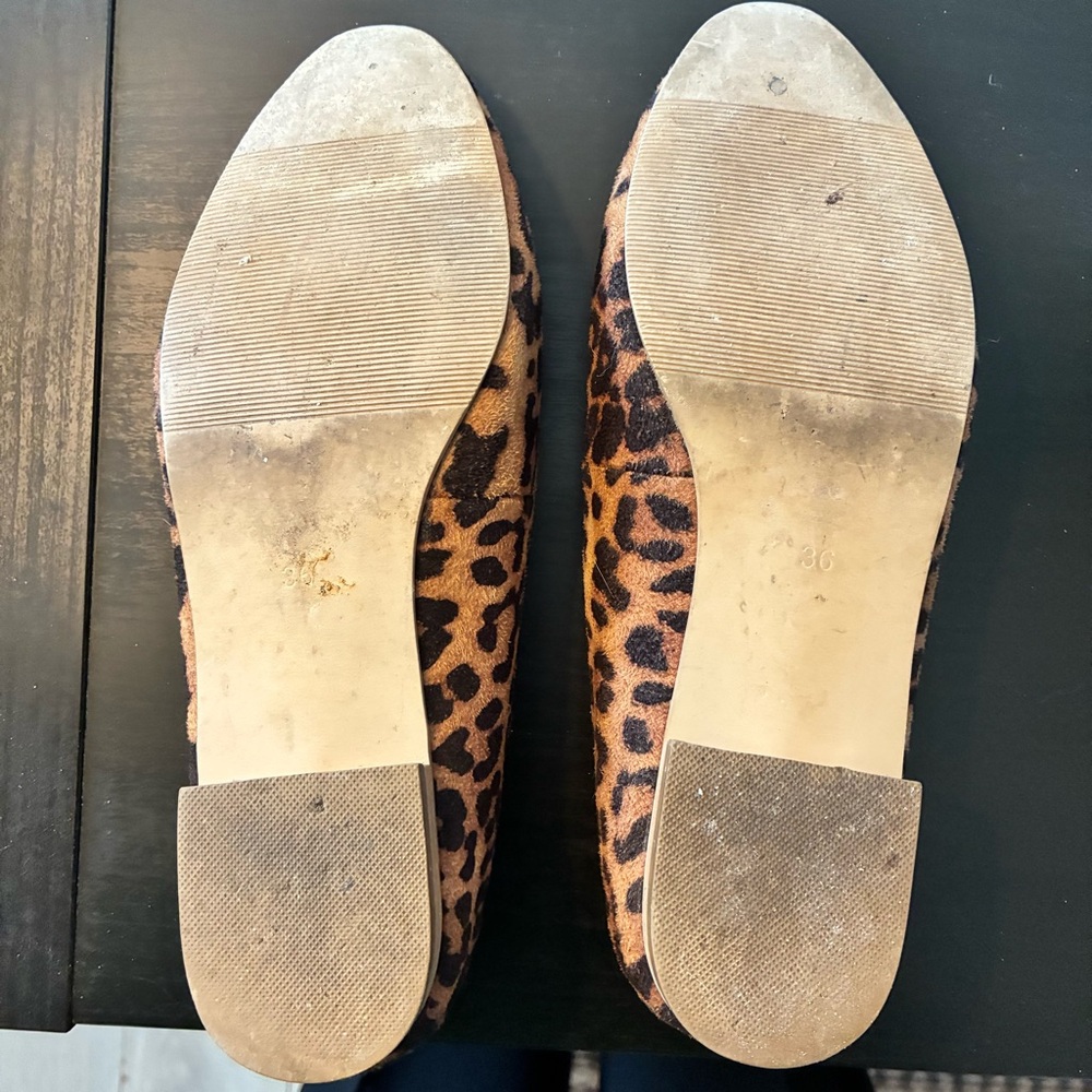 Dynamite Leopard Print Loafers - Picture 7 of 9